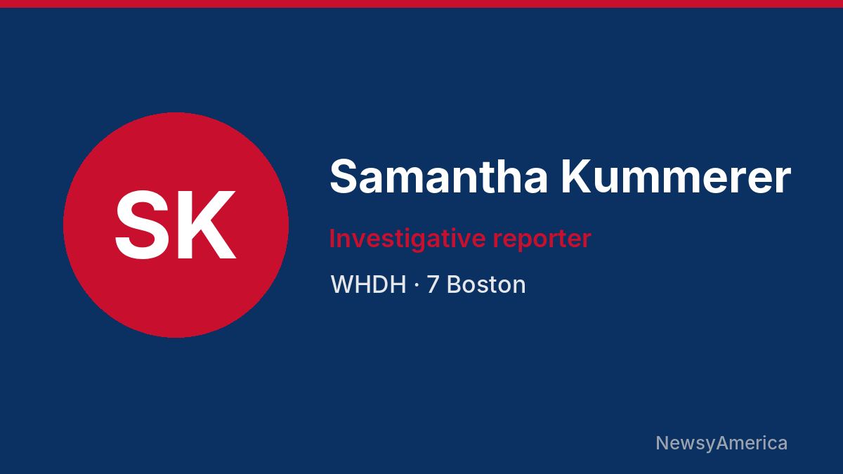 Samantha Kummerer – WHDH, Boston