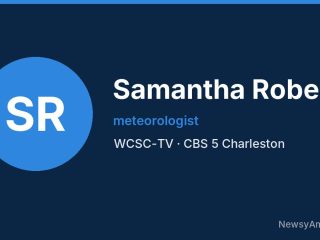 Samantha Roberts, meteorologist, WCSC-TV