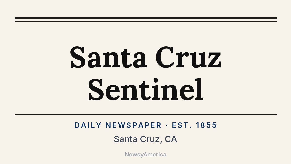 Santa Cruz Sentinel – California