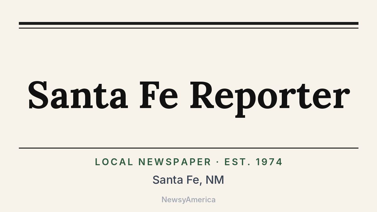 Santa Fe Reporter – New Mexico