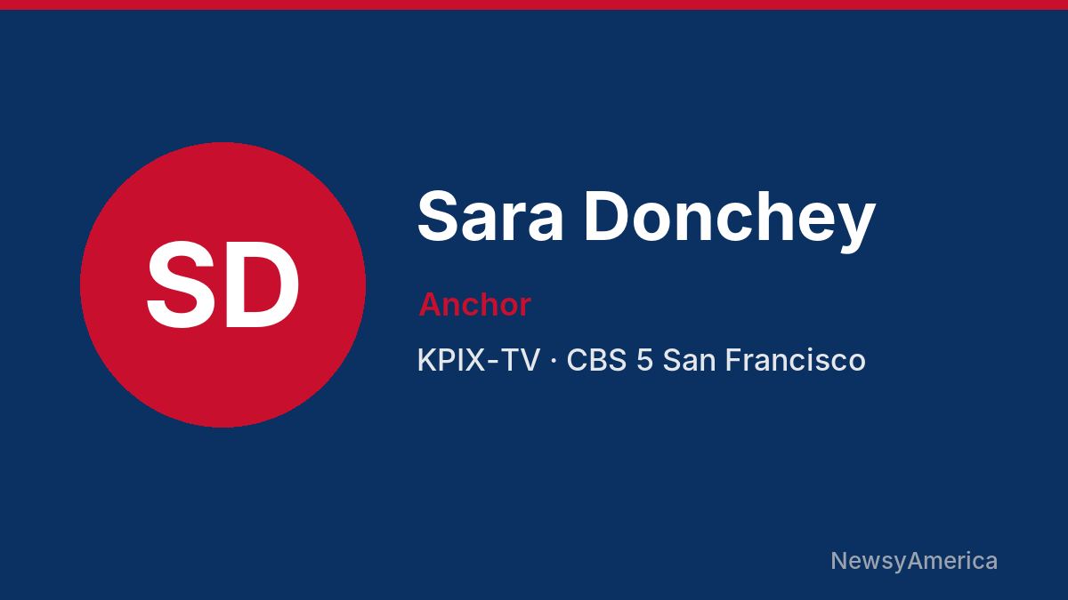 Sara Donchey – KPIX-TV, San Francisco