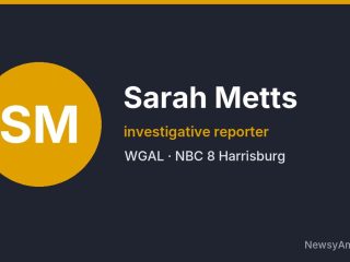 Sarah Metts, investigative reporter, WGAL