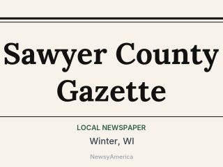 Sawyer County Gazette, Winter, WI