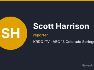 Scott Harrison, reporter, KRDO-TV