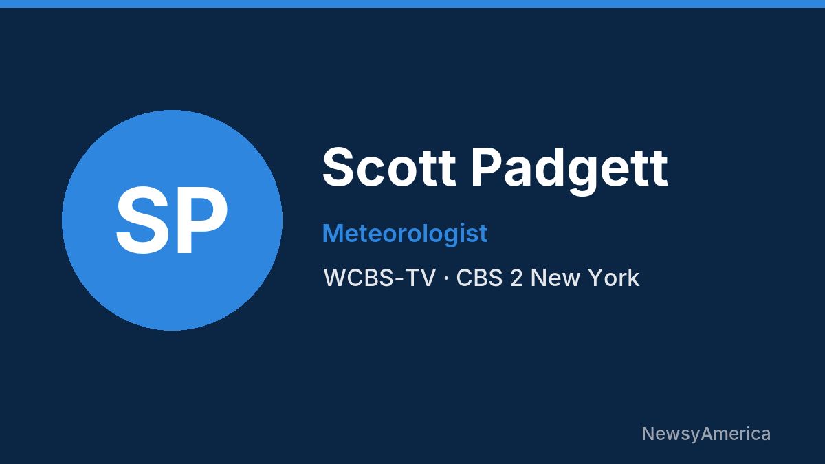 Scott Padgett – WCBS-TV, New York