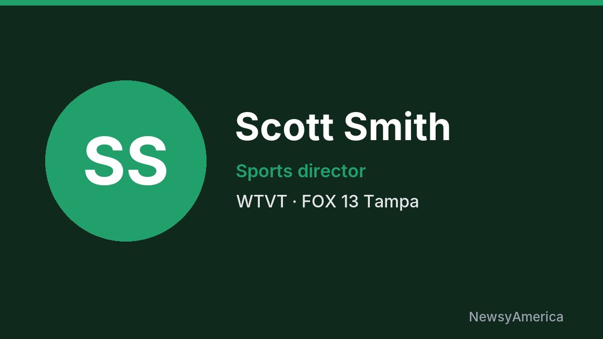 Scott Smith – WTVT, Tampa