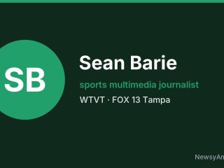 Sean Barie, sports multimedia journalist, WTVT