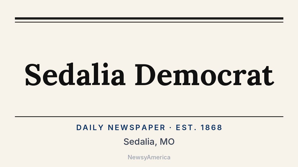 Sedalia Democrat – Missouri