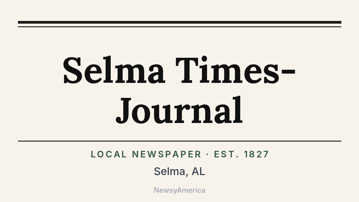 Selma Times-Journal – Alabama