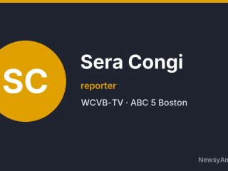 Sera Congi, reporter, WCVB-TV