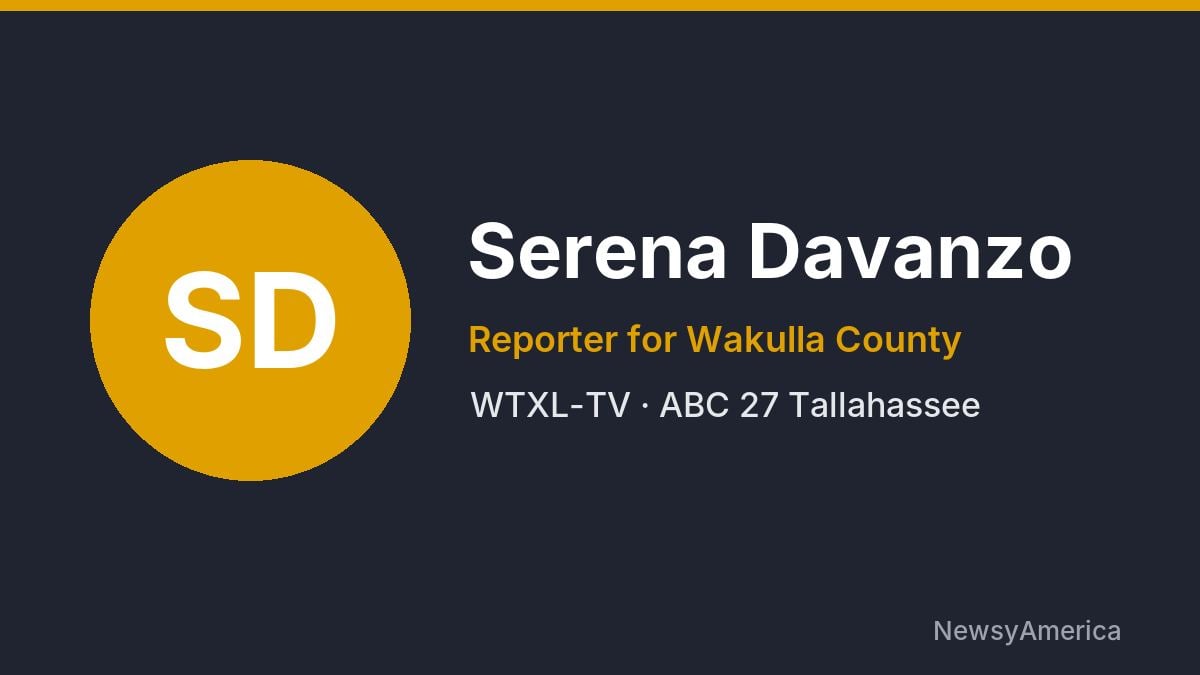 Serena Davanzo – WTXL-TV, Tallahassee