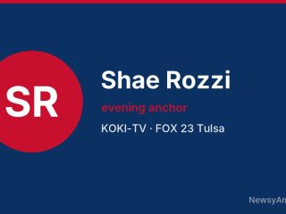 Shae Rozzi, evening anchor, KOKI-TV