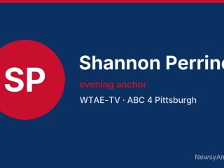 Shannon Perrine, evening anchor, WTAE-TV