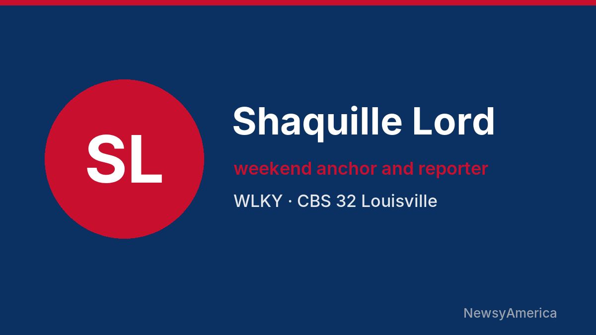 Shaquille Lord – WLKY, Louisville