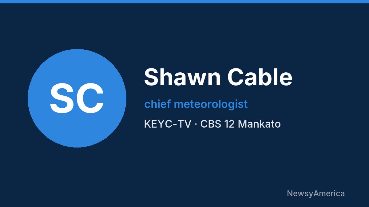Shawn Cable – KEYC-TV, Mankato