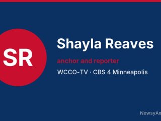 Shayla Reaves, anchor and reporter, WCCO-TV
