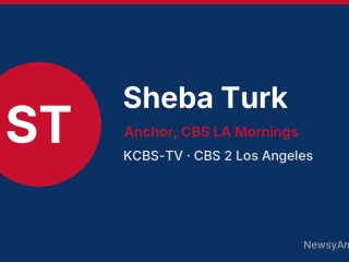 Sheba Turk, Anchor, CBS LA Mornings, KCBS-TV