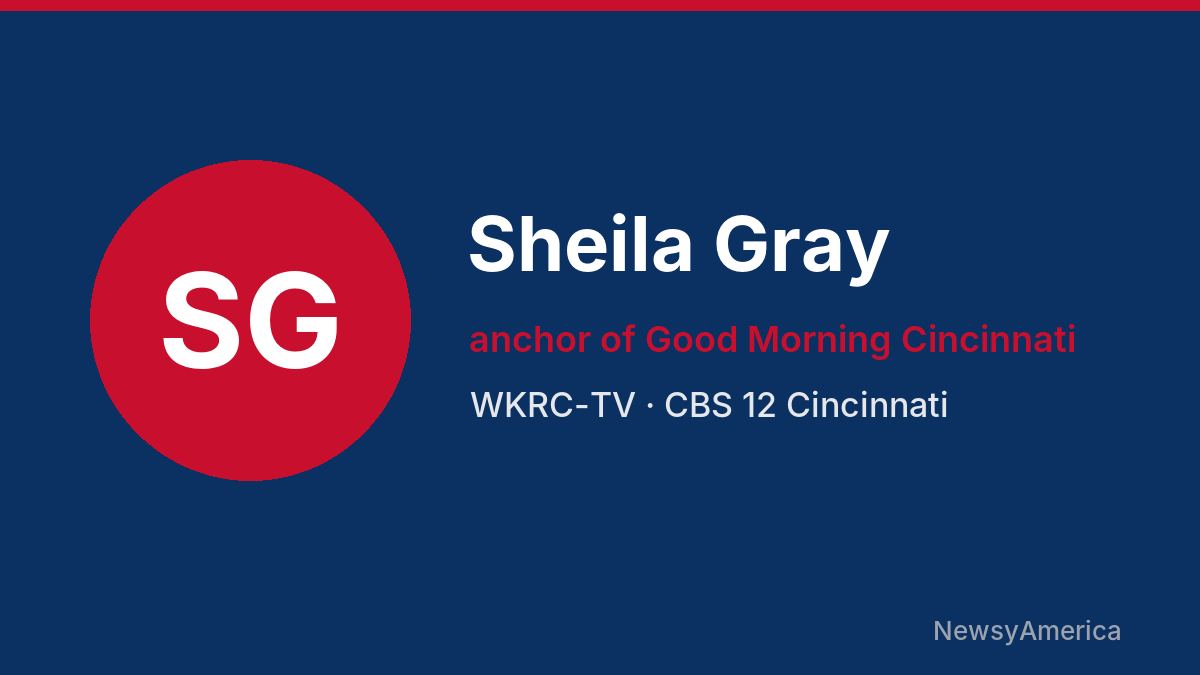 Sheila Gray – WKRC-TV, Cincinnati
