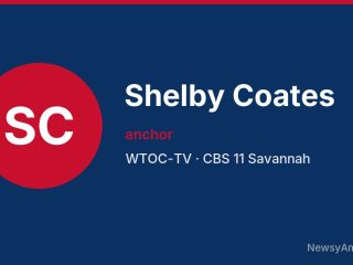 Shelby Coates, anchor, WTOC-TV