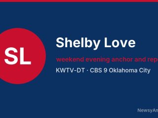 Shelby Love, weekend evening anchor and reporter, KWTV-DT