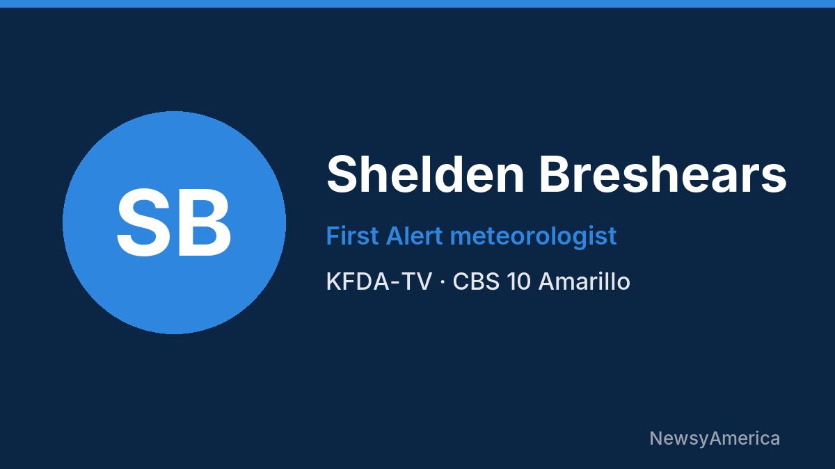 Shelden Breshears – KFDA-TV, Amarillo