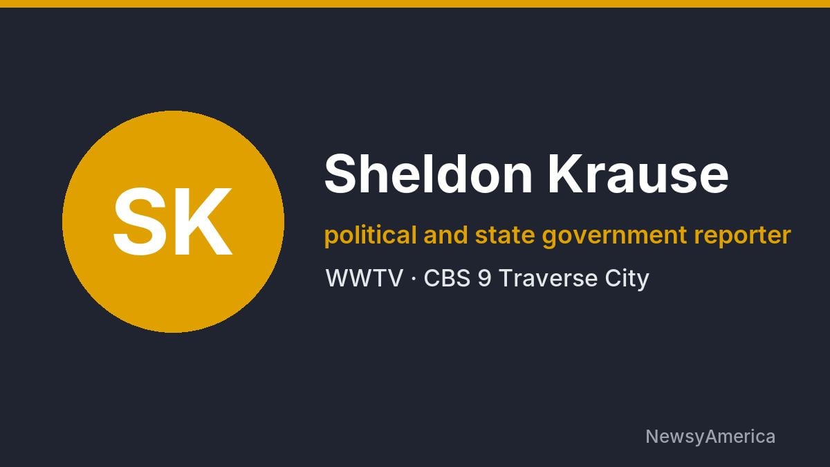 Sheldon Krause – WWTV, Traverse City