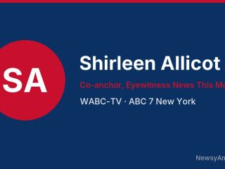 Shirleen Allicot, Co-anchor, Eyewitness News This Morning, WABC-TV