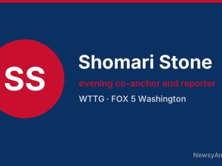 Shomari Stone, evening co-anchor and reporter, WTTG