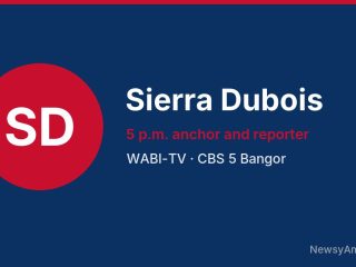 Sierra Dubois, 5 p.m. anchor and reporter, WABI-TV