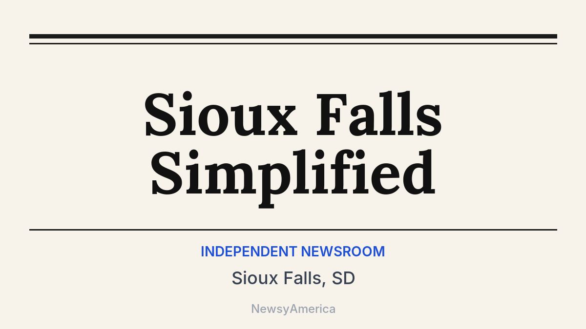 Sioux Falls Simplified – Sioux Falls, SD