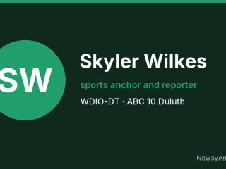 Skyler Wilkes, sports anchor and reporter, WDIO-DT
