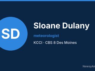 Sloane Dulany, meteorologist, KCCI
