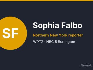 Sophia Falbo, Northern New York reporter, WPTZ