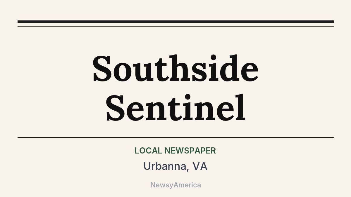 Southside Sentinel – Urbanna, VA