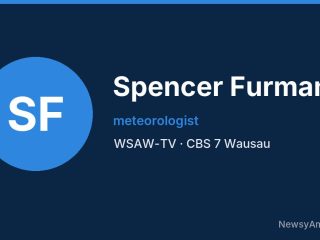 Spencer Furman, meteorologist, WSAW-TV