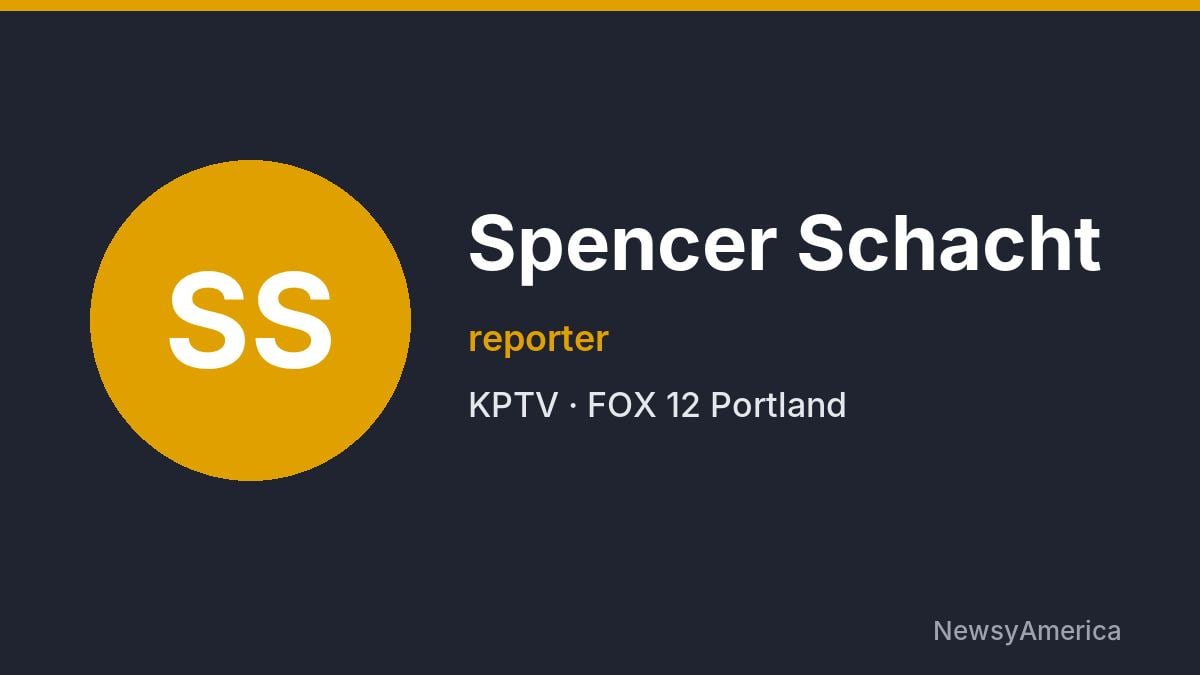 Spencer Schacht – KPTV, Portland