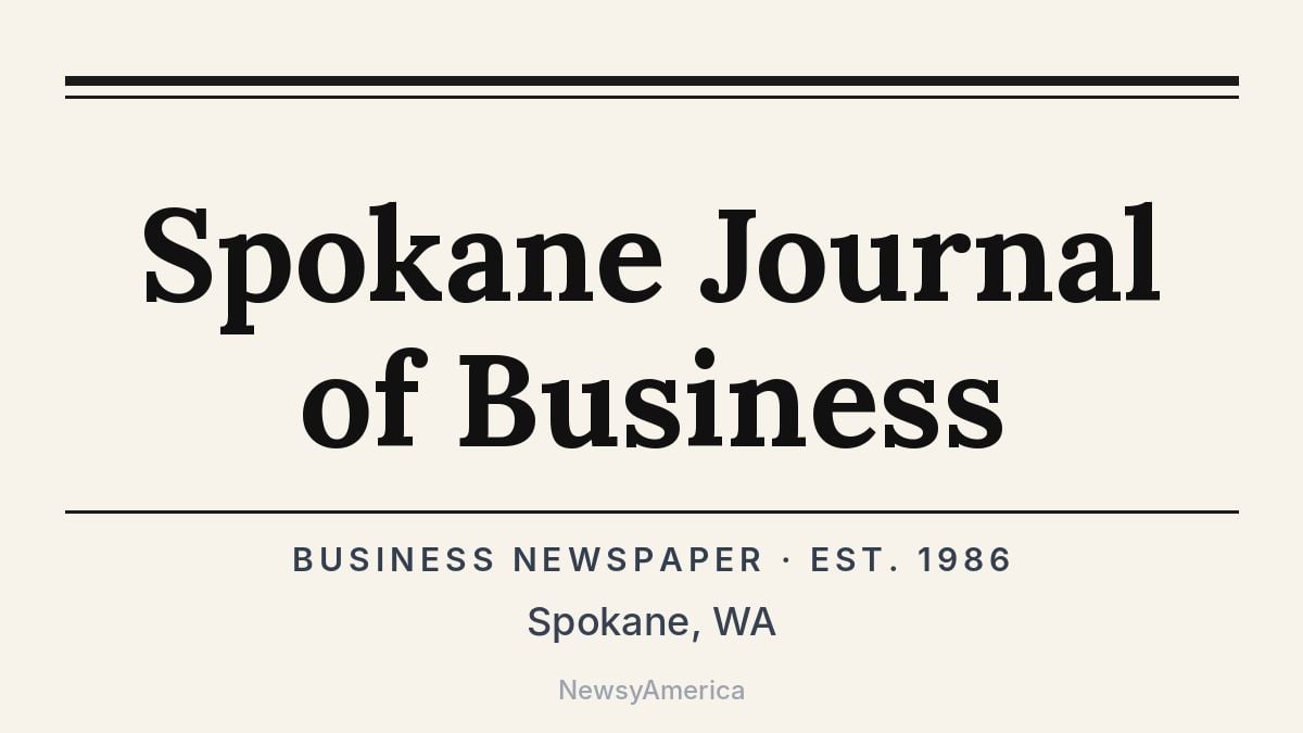 Spokane Journal of Business – Washington