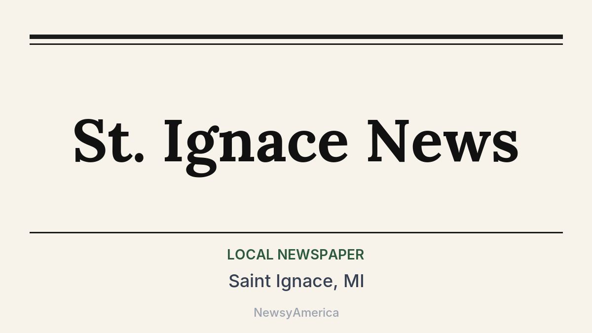 St. Ignace News – Saint Ignace, MI