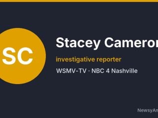 Stacey Cameron, investigative reporter, WSMV-TV