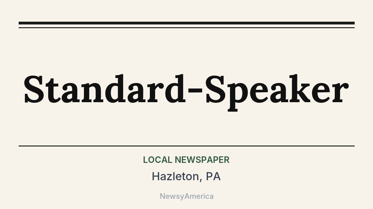 Standard-Speaker – Hazleton, PA