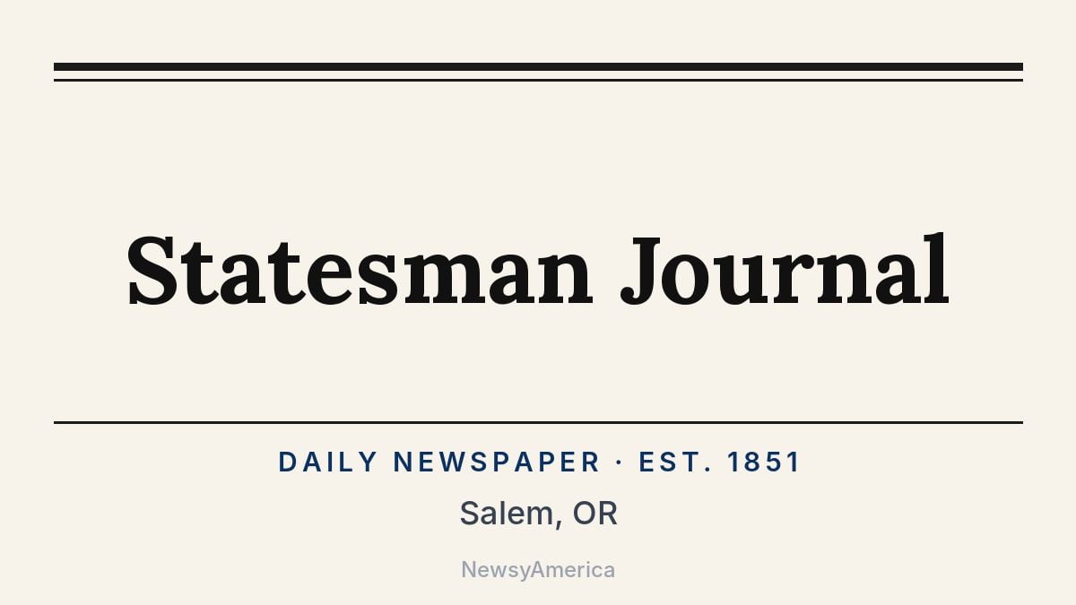 Statesman Journal – Salem, OR