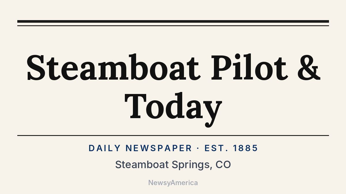 Steamboat Pilot & Today – Steamboat Springs, CO