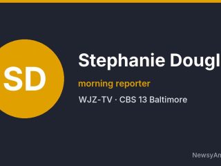 Stephanie Douglas, morning reporter, WJZ-TV
