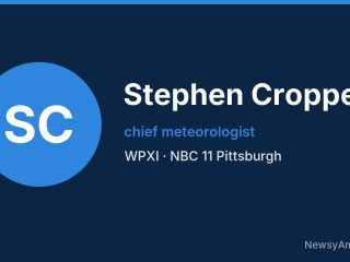 Stephen Cropper, chief meteorologist, WPXI