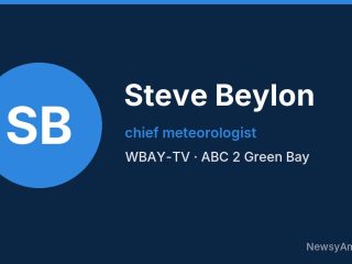 Steve Beylon, chief meteorologist, WBAY-TV