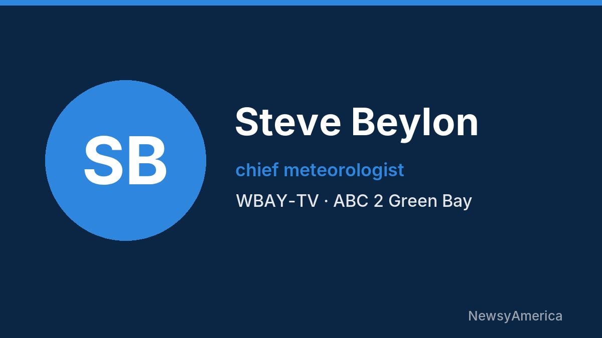 Steve Beylon – WBAY-TV, Green Bay
