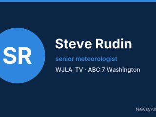Steve Rudin, senior meteorologist, WJLA-TV