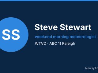 Steve Stewart, weekend morning meteorologist, WTVD