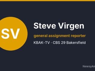 Steve Virgen, general assignment reporter, KBAK-TV