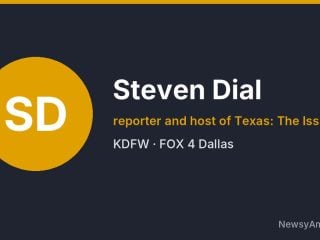 Steven Dial, reporter and host of Texas: The Issue Is, KDFW
